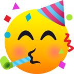 Get Partying Face Emoji | Copy and Paste Emoji for free | Emojiss.com