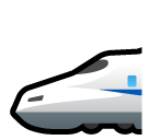 Get High-Speed Train Emoji | Copy and Paste Emoji for free | Emojiss.com