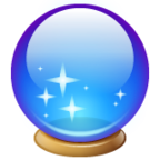 Get Crystal Ball Emoji | Copy and Paste Emoji for free | Emojiss.com